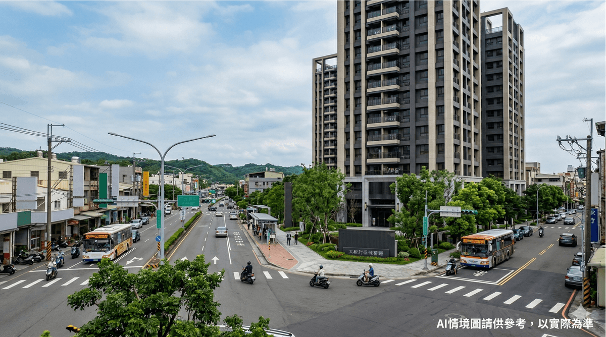 尋找大新竹區域交通便利的居住地點？富麗賀建案單價37-41萬完勝市場